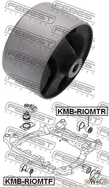 Сайлентблок опоры двигателя  ACCENT/ RIO 05-
