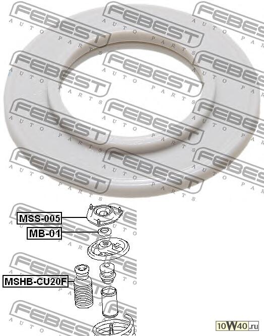 подшипник опоры амортизатора\ mitsubishi outlander / lancer all 00>подшипник опоры амортизатора\ mitsubishi outlander / lancer all 00>