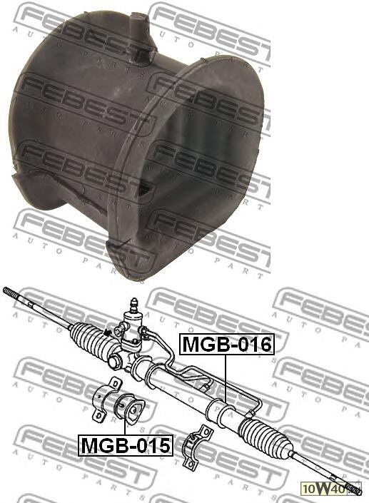 проставка рулевой рейки mgb-015проставка рулевой рейки mgb-015