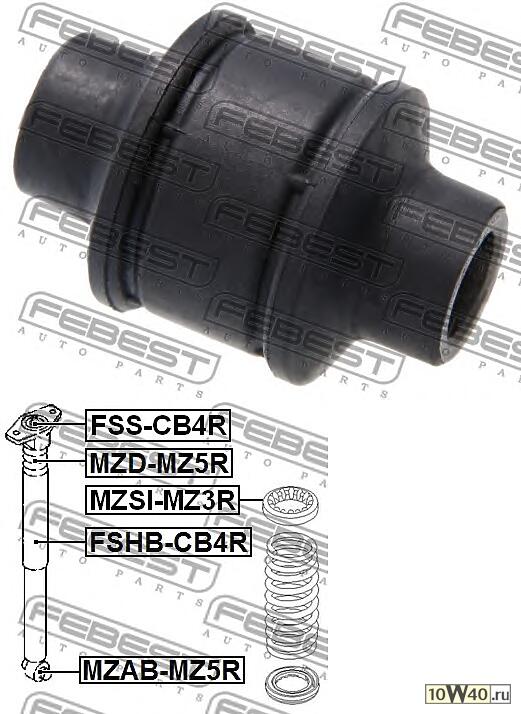 сайлентблок заднего амортизатора