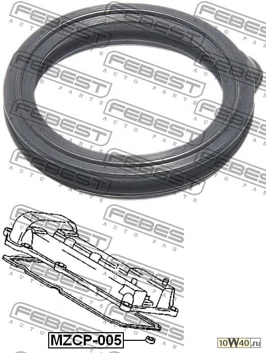 Кольцо уплотнительное свечного колодца MAZDA MPV LW (99-06) MZCP-005