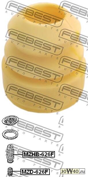 отбойник амортизатора переднего\ mazda 626 ge 91-97 / xedos 6 92-94 / mx-6 ge 91>