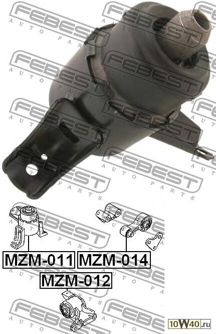 подушка двигателя правая (гидравлическая)
