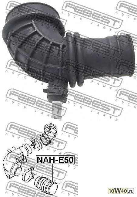 патрубок фильтра воздушного\ nissan terrano III / pathfinder r50 1995-2003