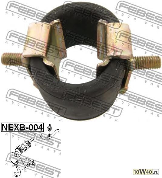кронштейн крепления глушителя\ nissan, ford maverick 1.8 / 2.0 / 2.2 / 2.4 / 2.3d-2.8td 81>