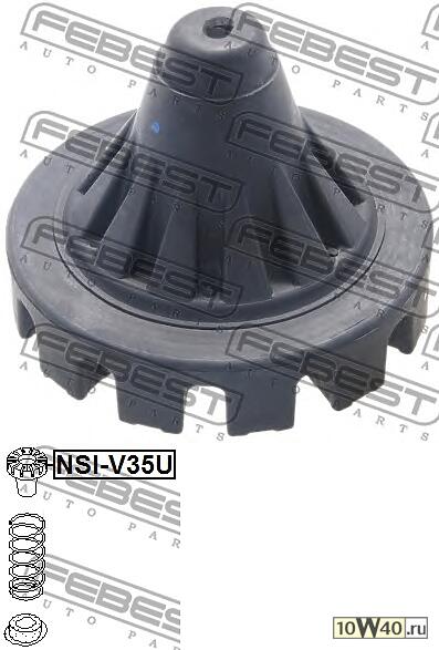 проставка пружины задней верхняя\ nissan teana 02 / 08>