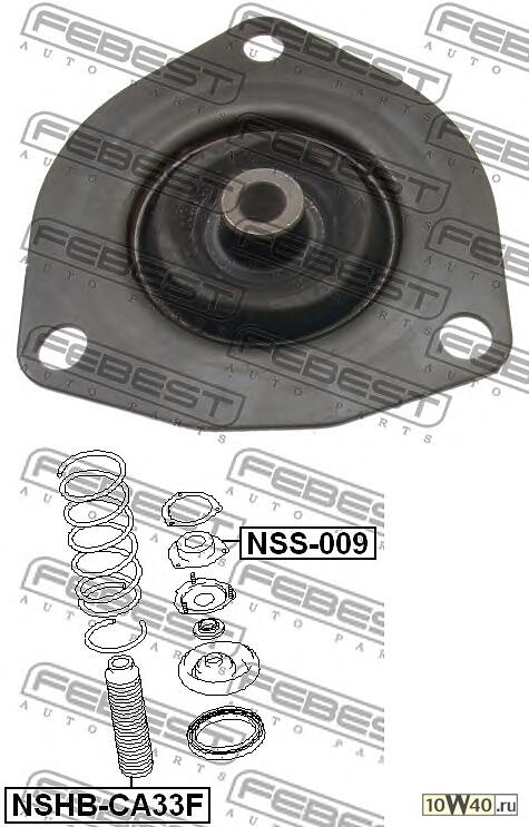 опора амортизатора перед.\ nissan almera tino all 00> / murano all 05> / primera all 01>