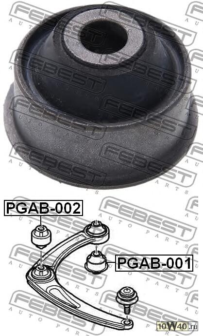 сайлентблок переднего рычага citroen c4 2004-2011