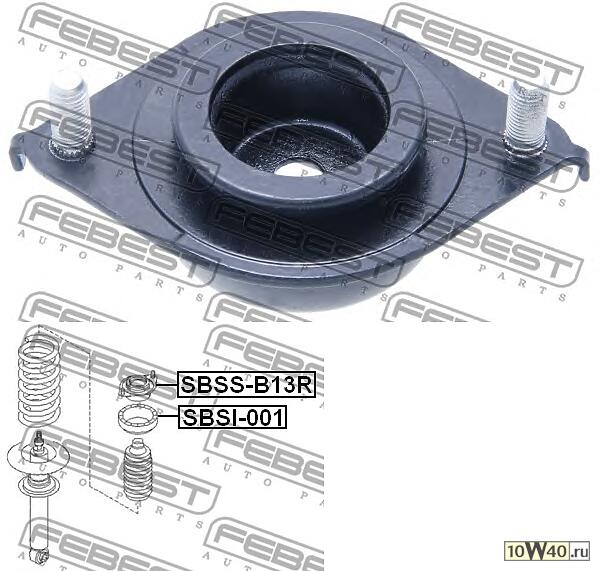 опора заднего амортизатора subaru legacy b13 2003.01-2009.04 [jp]