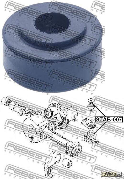 ПОДУШКА ПЕРЕДНЕГО ДИФФЕРЕНЦИАЛА SUZUKI GRAND VITARA/ESCUDO SQ416/SQ420/SQ625 199