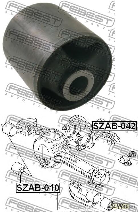 Опора редуктора SUZUKI GRAND VITARA/ESCUDO SQ416/SQ420/SQ625 1998-2006