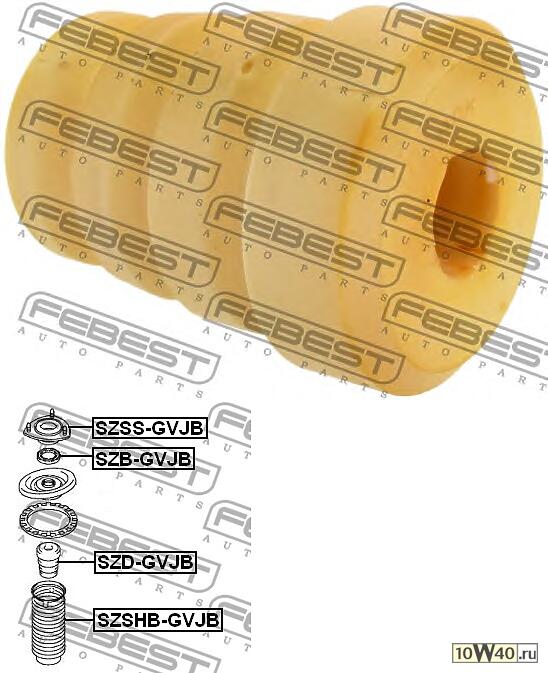 отбойник пер.аморт.suzuki grand vitara / escudo jb416 / jb420 / jb627 2006-2014