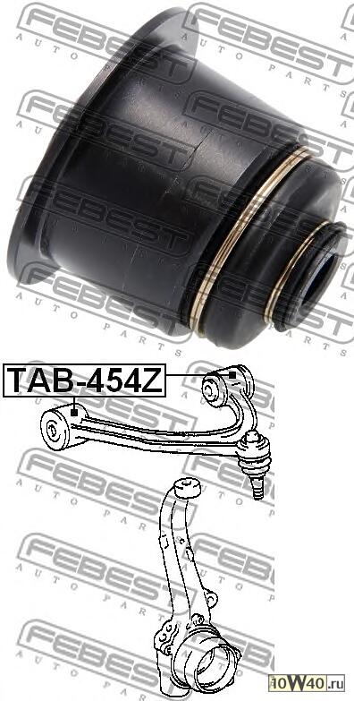 сайленблок переднего верхнего рычага (toyota crown / crown majesta uzs15 / gs151 / jzs15 / ls151 1995-2001