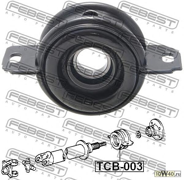 подшипник подвесной карданного вала (toyota granvia / grand hiace kch1 / rch11 / vch1 / vch2 1995-2005) f