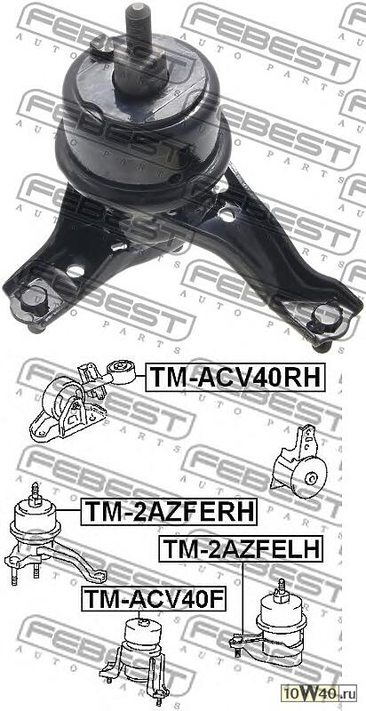 подушка двигателя правая\ toyota camry acv4 / ahv40 / gsv40 06-11