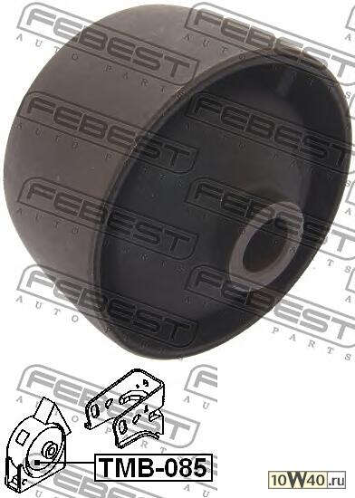 сайленблок передней подушки двигателя at / mt (toyota corolla ae9 / ce9 / ee9 1987-1992) febest