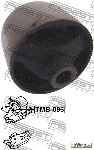 САЙЛЕНБЛОК ЛЕВОЙ ПОДУШКИ ДВИГАТЕЛЯ (TOYOTA COROLLA AE9#/CE9#/EE9# 1987-1992)