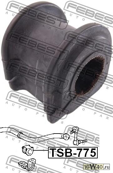 втулка стабилизатора переднего d25\ toyota crown 03-01 / mark2 04>