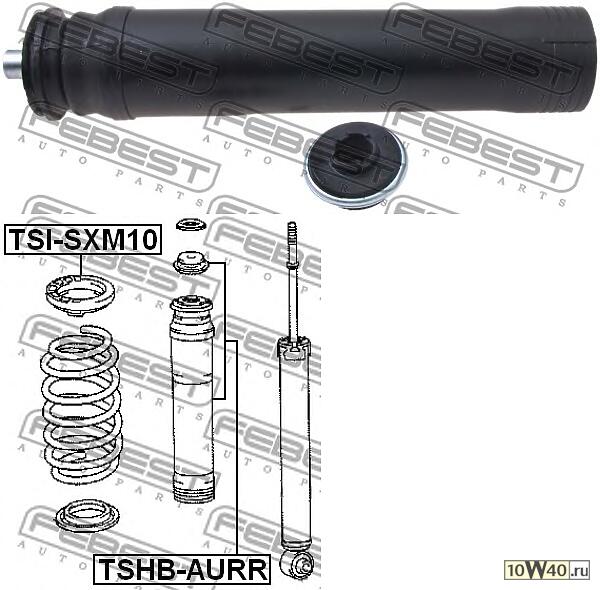 пыльник заднего амортизатора (toyota estima t / l acr30 / mcr30 1999-2006) febest