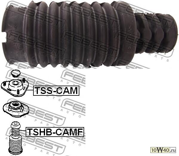 пыльник переднего амортизатора (toyota cami j100e / j102e / j122e 1999-2005) febest