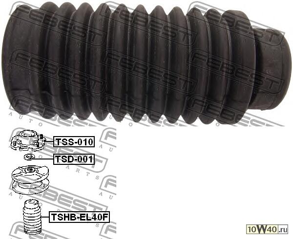 отбойник-пыльник амортизатора переднего\ toyota starlet ep80-ep85 / np80 / tercel 89-96
