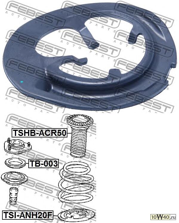 Проставка пружины нижняя TOYOTA RAV4 2005.11-2012.12 TSI-ANH20F