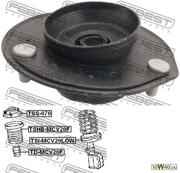 Опора переднего амортизатора (toyota camry sxv10/mcv10/vcv10 1991-1996)
