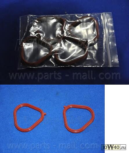 Прокладка коллектора впускного (комплект 4 шт) DAEWOO LACETTI(J200) 02-09 P1L-C012