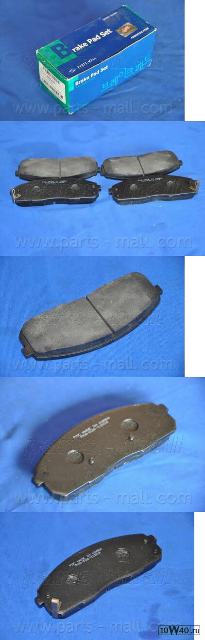 колодки дисковые передние\  h-1 / starex 2.4 / 2.5d / td / crdi 97>