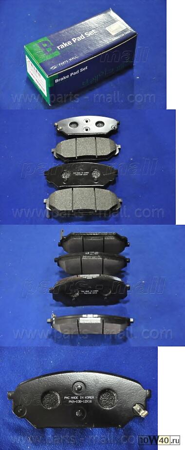 колодки тормозные дисковые  veracruz(en) pmc 581013ja00