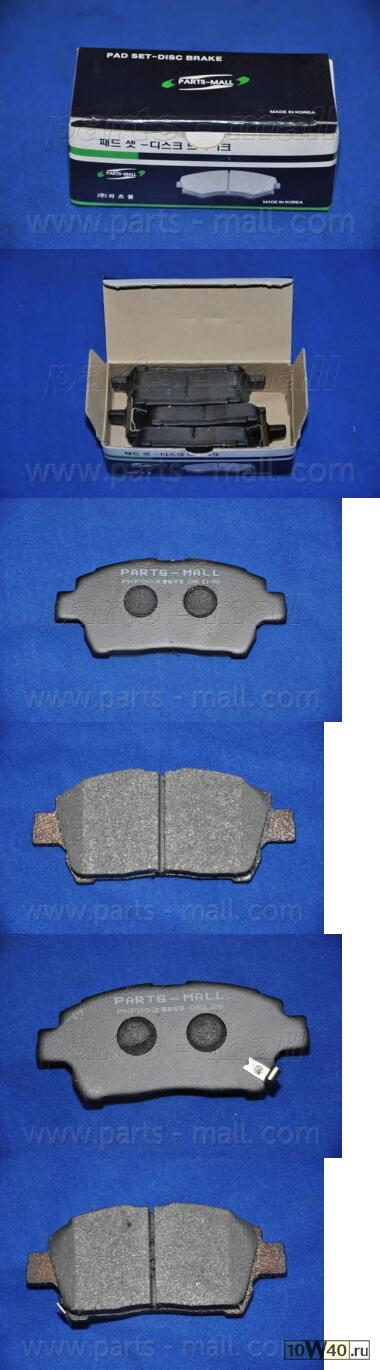 Колодки тормозные передние TOYOTA COROLLA/PRIUS/YARIS 1.0-1.6 99-PKF-003