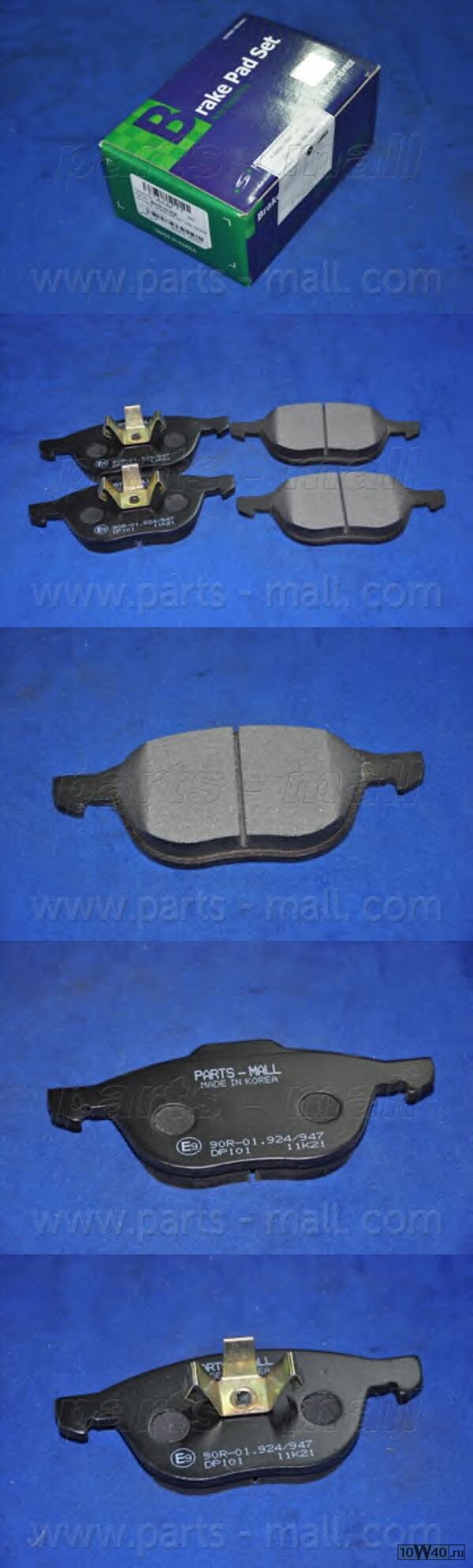 колодки дисковые п.\ ford focus 1.4-2.0 / 1.6tdci-2.0tdci 04>,mazda 3 1.4-2.0tdci 03>
