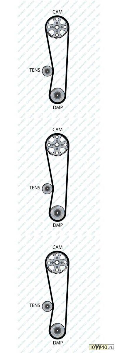  095x254H  Daihatsu Applause/Charade/Feroza/Valera 1.5/1.6 16V 88>