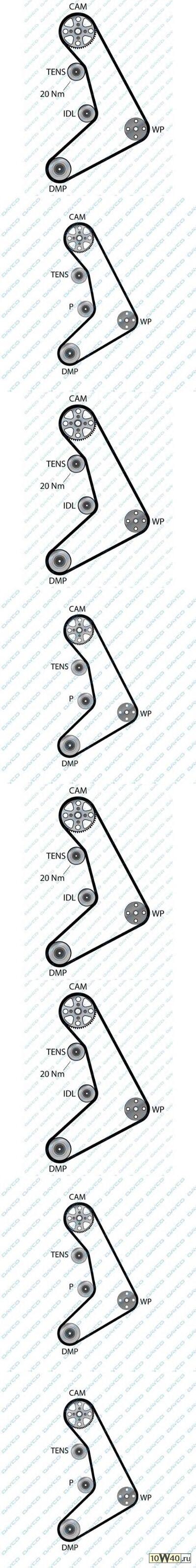  120x254H  VW LT28-55 2.4D 83-96, Volvo 940/960 2.4TD 90-96