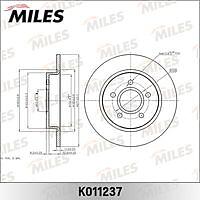 MILES K011237 (K011237 / K011237_MI) диск тормозной задний d270мм Ford (Форд) Focus (Фокус) III 11- / c-max 10- (trw df6139) k011237