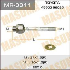 MASUMA MR-3811 (4550369025) тяга рулевая без нак. Toyota (Тойота) land cruiser, Lexus (Лексус) 02->