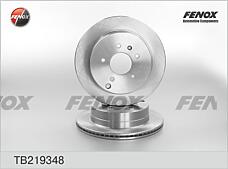 FENOX TB219348 (TB219348) диск тормозной | зад прав / лев |