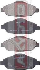 AKYOTO AKD-13102  колодки тормозные дисковые передние