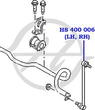 HANSE HS400005  тяга / стойка стабилизатора