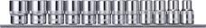 OMBRA 912012  набор головок торцевых 1 / 2dr на держателе, 10-24 мм, 12 предметов