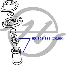 HANSE HR891308  сайлентблок нижнего рычага передней подвески, задний