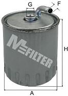 MFILTER DF3569  фильтр топл.\ mb w203 / w163 / w463 2.0cdi-2.7cdi 00>df3569_фильтр топл.\ mb w203 / w163 / w463 2.0cdi-2.7cdi 00>