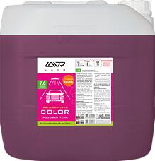 LAVR ln2334  автошампунь для бесконтактной мойки color розовая пена 7.6 (1:50-1:100) auto shampoo color 20 л