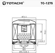 TOTACHI TC-1275  фильтр масляный