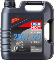 LIQUI MOLY 3817  масло мотор motorbike 4t hd synth 20w-50 street (синтетическое) (4 л.)