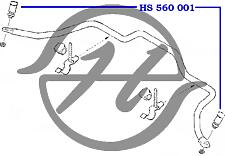 HANSE HS550002  тяга стабилизатора передней подвески