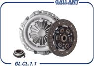 GALLANT GLCL11  сцепление в сборе [корзина+диск+выжимной] Renault (Рено) logan 1.4 [04-] 8 кл