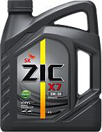 ZIC 162610 (5w30) масло моторное полусинтетическое 4л - zic x7 5w-30 diesel, api sl / cf, acea a3 / b3, a3 / b4, VW 502.00 / 505.00, mb 229.3 / 229.5, Renault (Рено) rn0710 / rn0700, gm ll-a-025