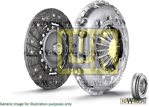 компл.сцепления VW polo, golf, jetta, vento 1.0-1.4 190mm