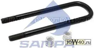 стремянка рессоры задней с гайками 102 / 126xm24x3x434-п\ volvo